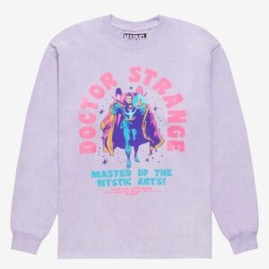 Marvel Doctor Strange Lavender Graphic Tee